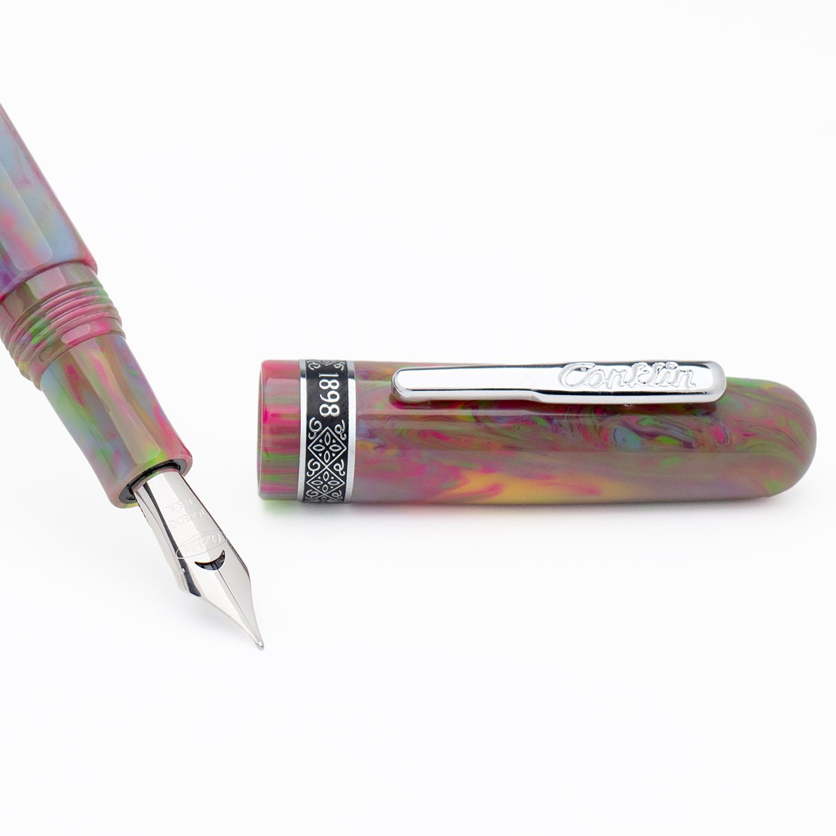 Conklin 1898 Collection Fountain Pen - Misto Resin Flare - 14K - Pen Boutique Ltd