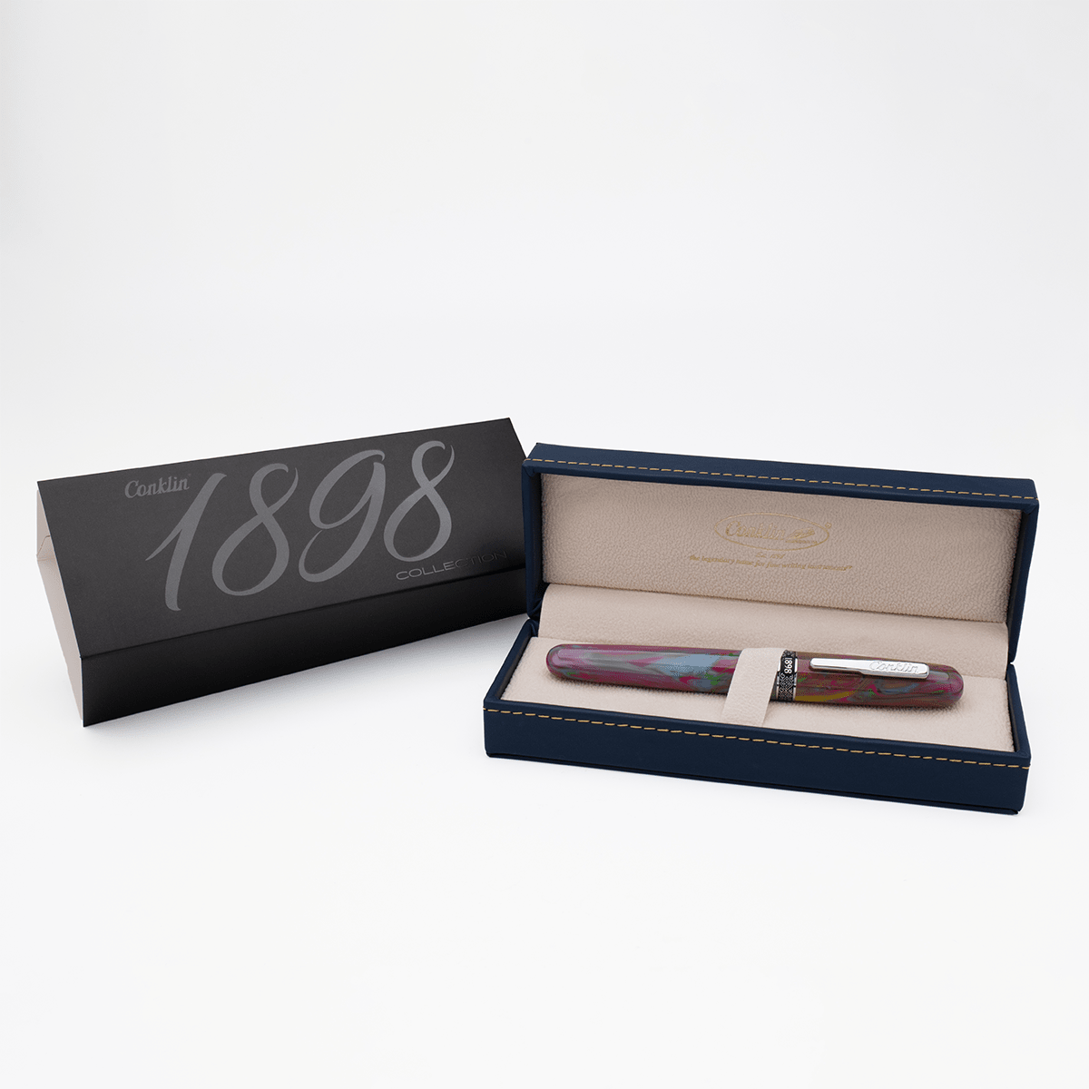 Conklin 1898 Collection Fountain Pen - Misto Resin Flare - 14K - Pen Boutique Ltd