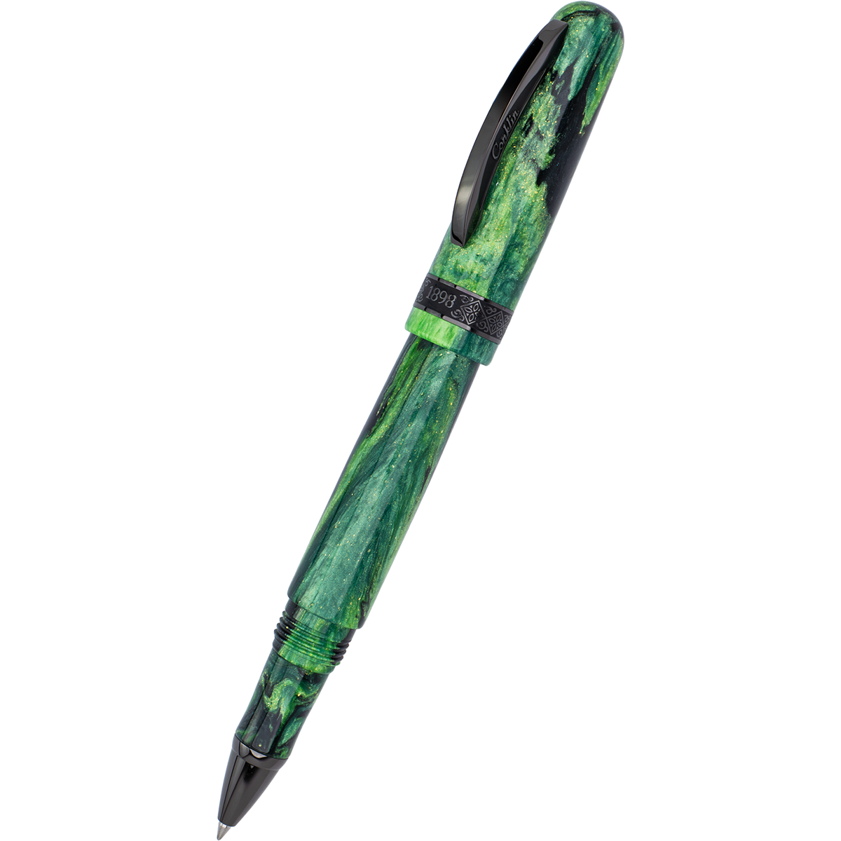 Conklin 1898 Rollerball Pen - Clover Valley - Gunmetal Trim (Limited Edition)