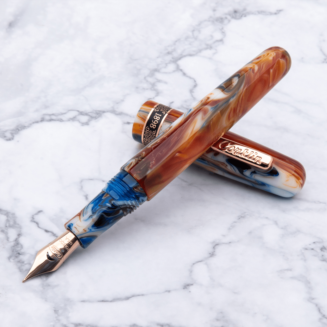 Conklin 1898 Collection Fountain Pen - Misto Orange - Pen Boutique Ltd
