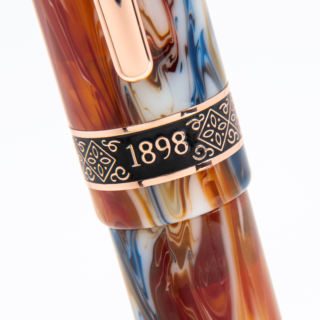 Conklin 1898 Collection Fountain Pen - Misto Orange - 14K - Pen Boutique Ltd