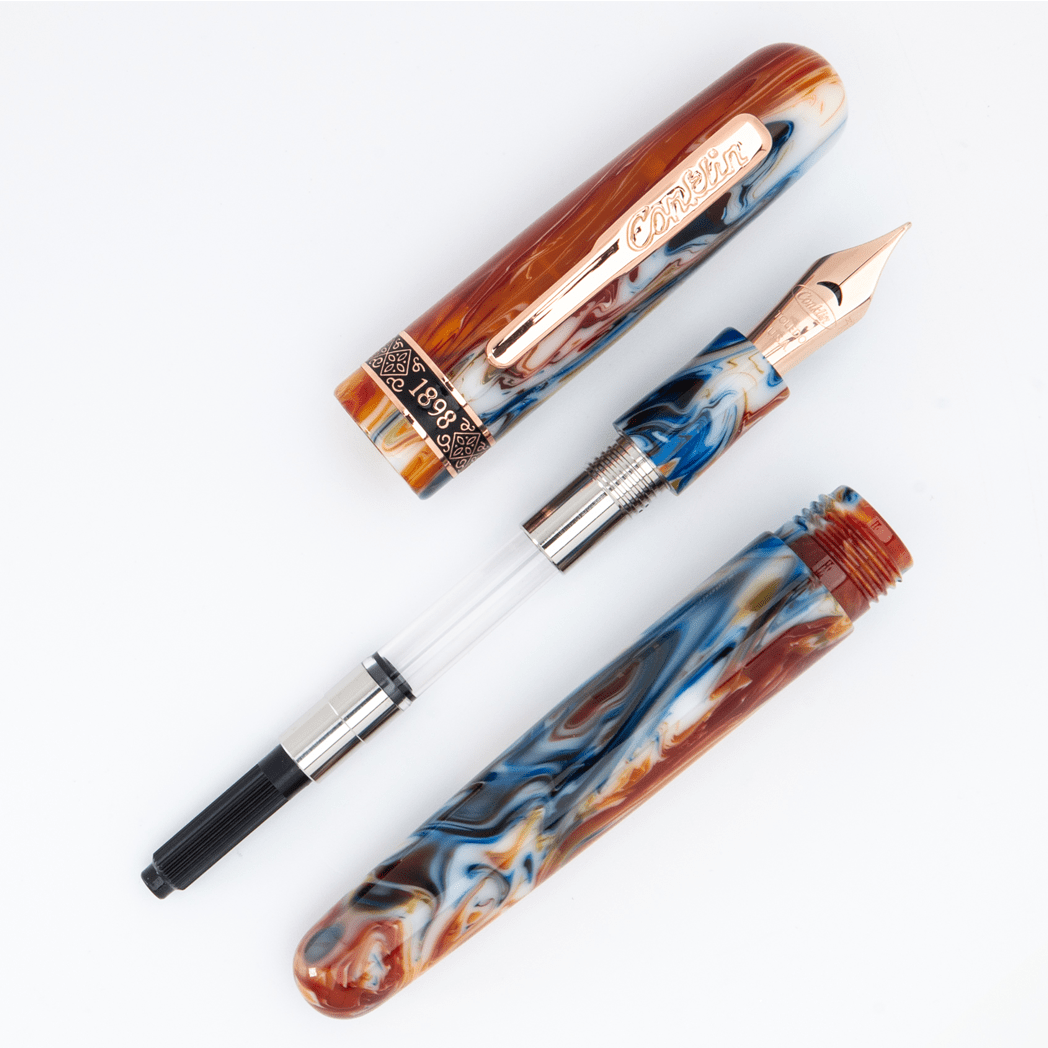 Conklin 1898 Collection Fountain Pen - Misto Orange - Pen Boutique Ltd