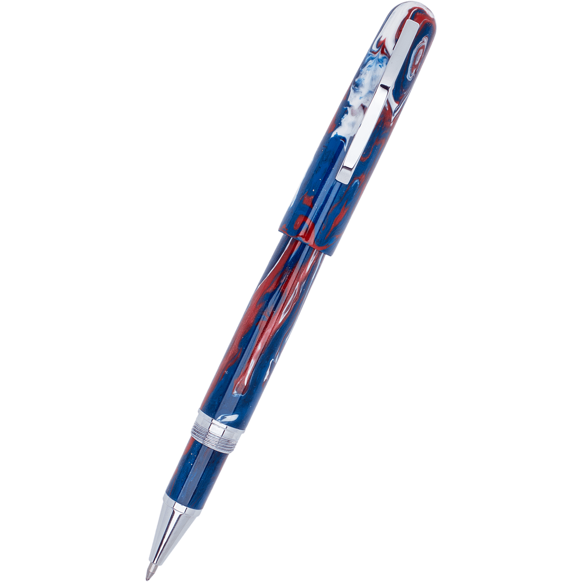 Conklin Streamline Rollerball Pen - USA 250 - Chrome Trim (Limited Edition) - Pen Boutique Ltd