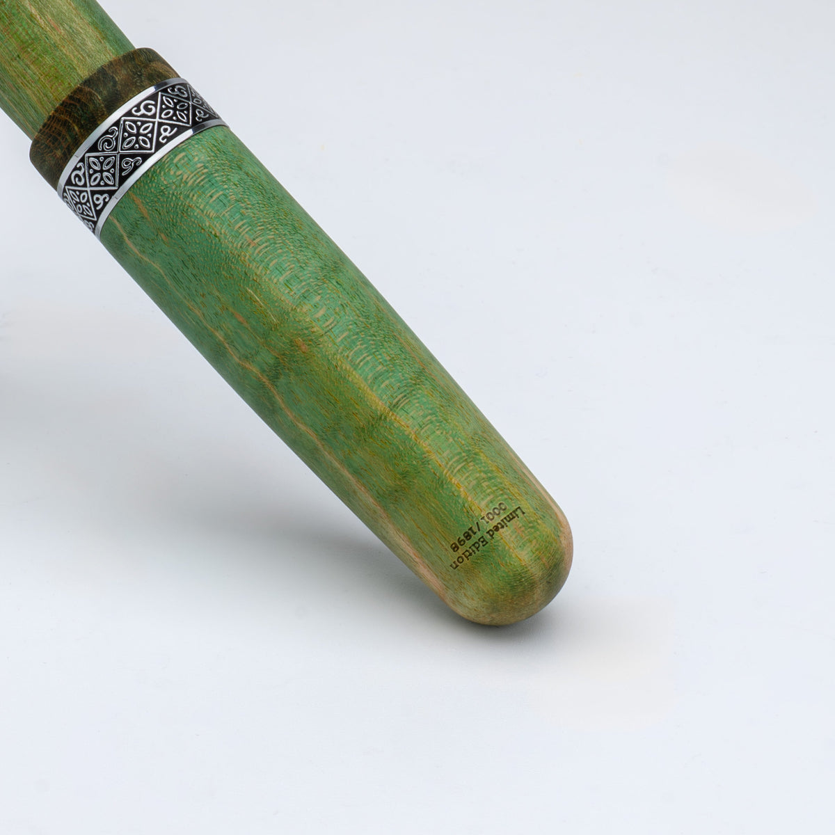 Conklin 1898 Fountain Pen - Stabilized Wood Matte Green - Steel Nib (Limited Edition)