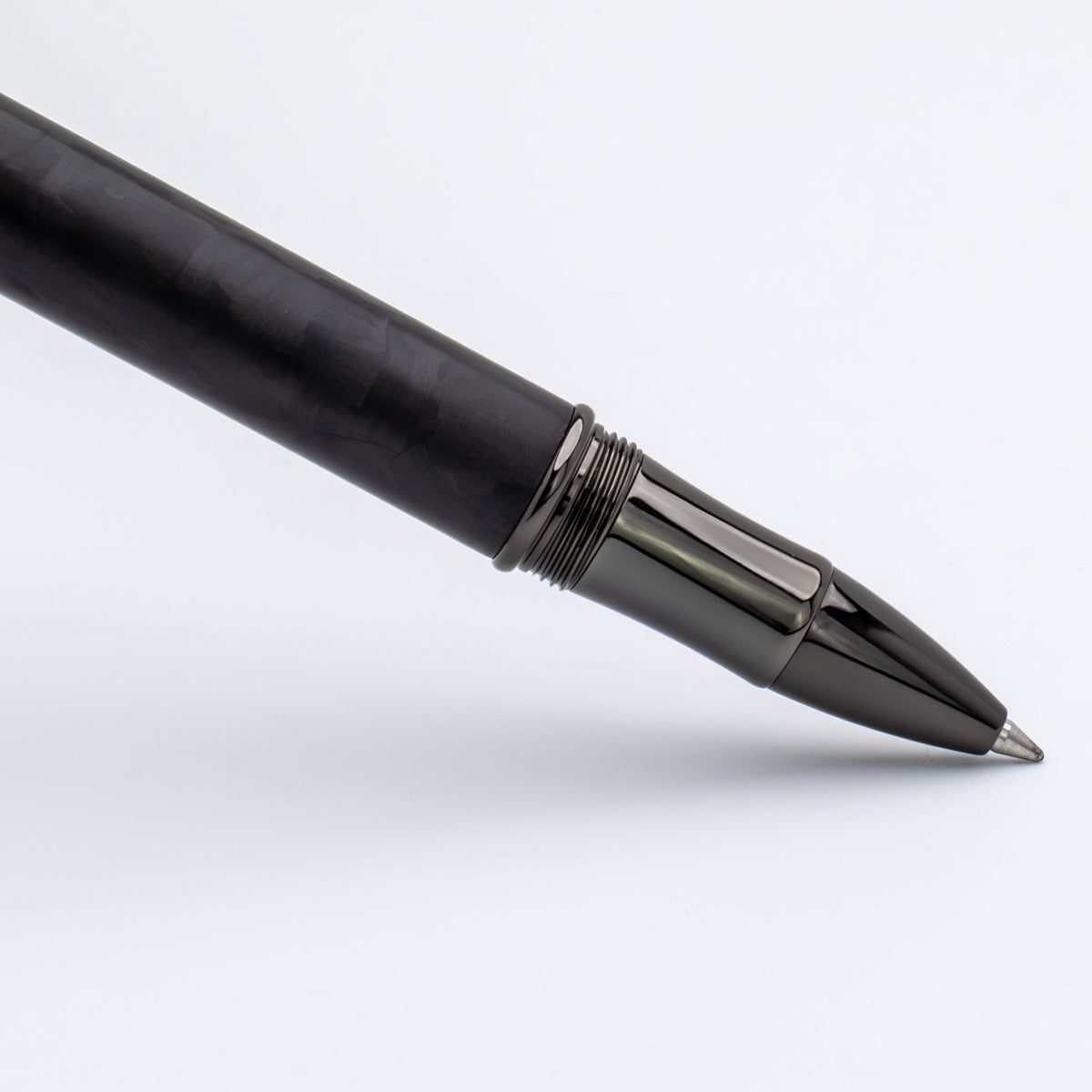 Conklin Endura Rollerball Pen - Forged Carbon Fiber - Gunmetal Trim (Numbered Edition)