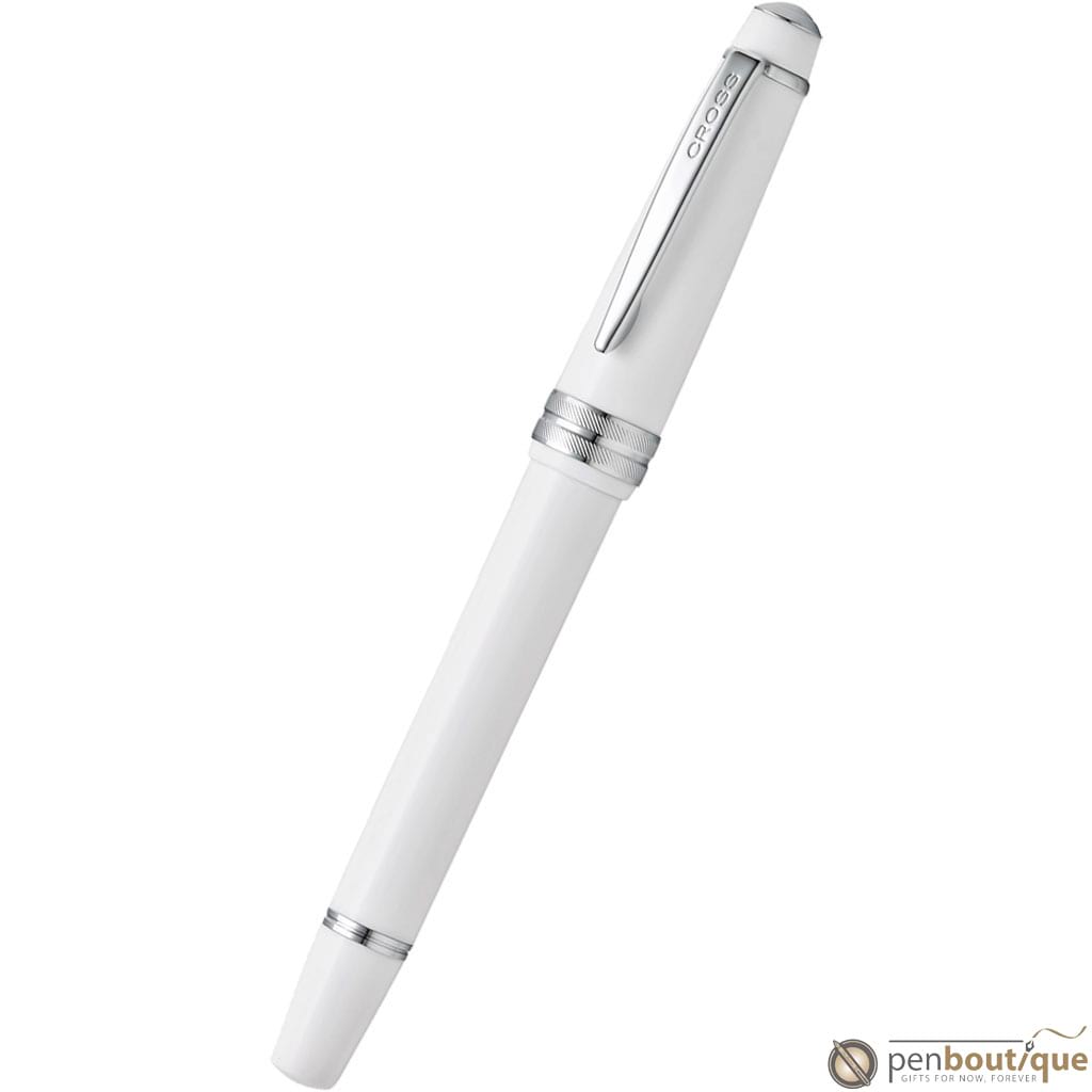 Cross Bailey Light Fountain Pen - Polished White-Pen Boutique Ltd