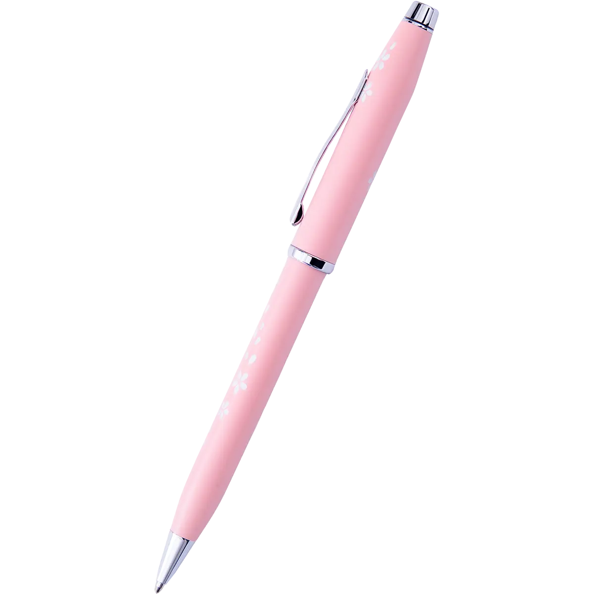 Cross Century II Ballpoint Pen - Cherry Blossom - Glossy Pink - Chrome Trim Cross Pens