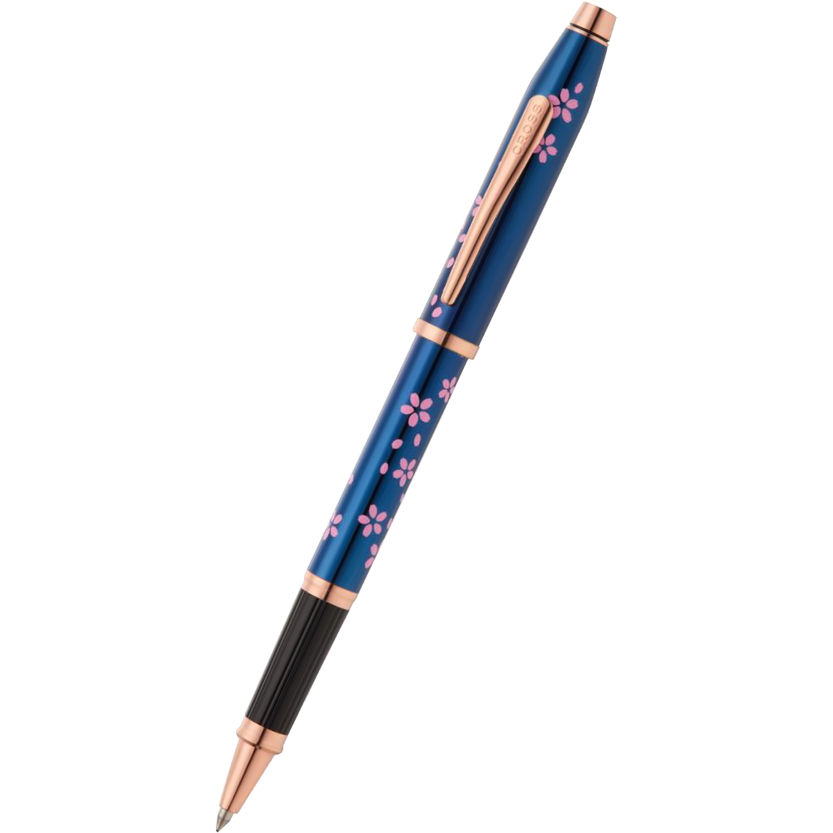 Cross Century II Rollerball Pen - Cherry Blossom Metallic Blue-Pen Boutique Ltd