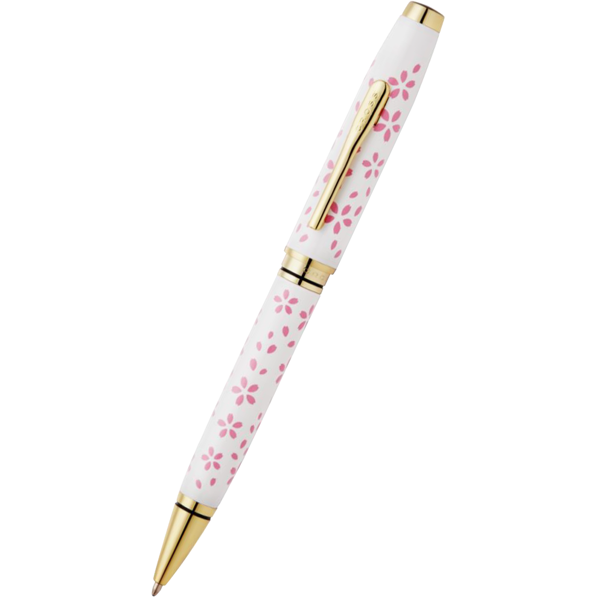 Cross Coventry Ballpoint Pen - Cherry Blossom White-Pen Boutique Ltd