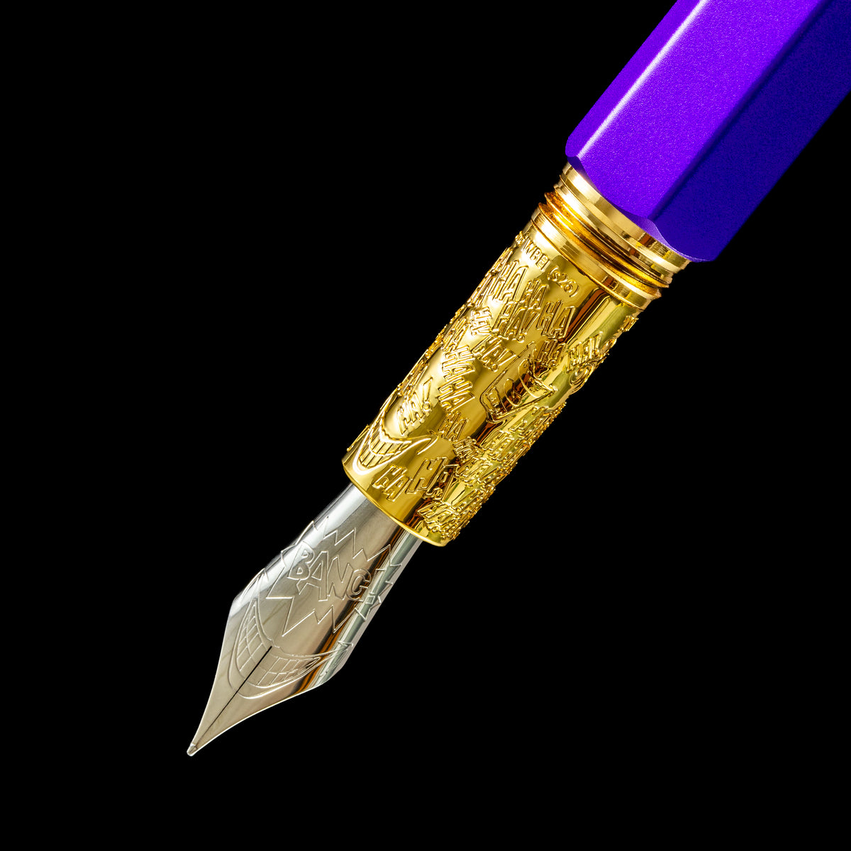 Ferris Wheel Press x The Joker Marquise Pen & 38ml Ink Set - Shadows Over Gotham - Pen Boutique Ltd