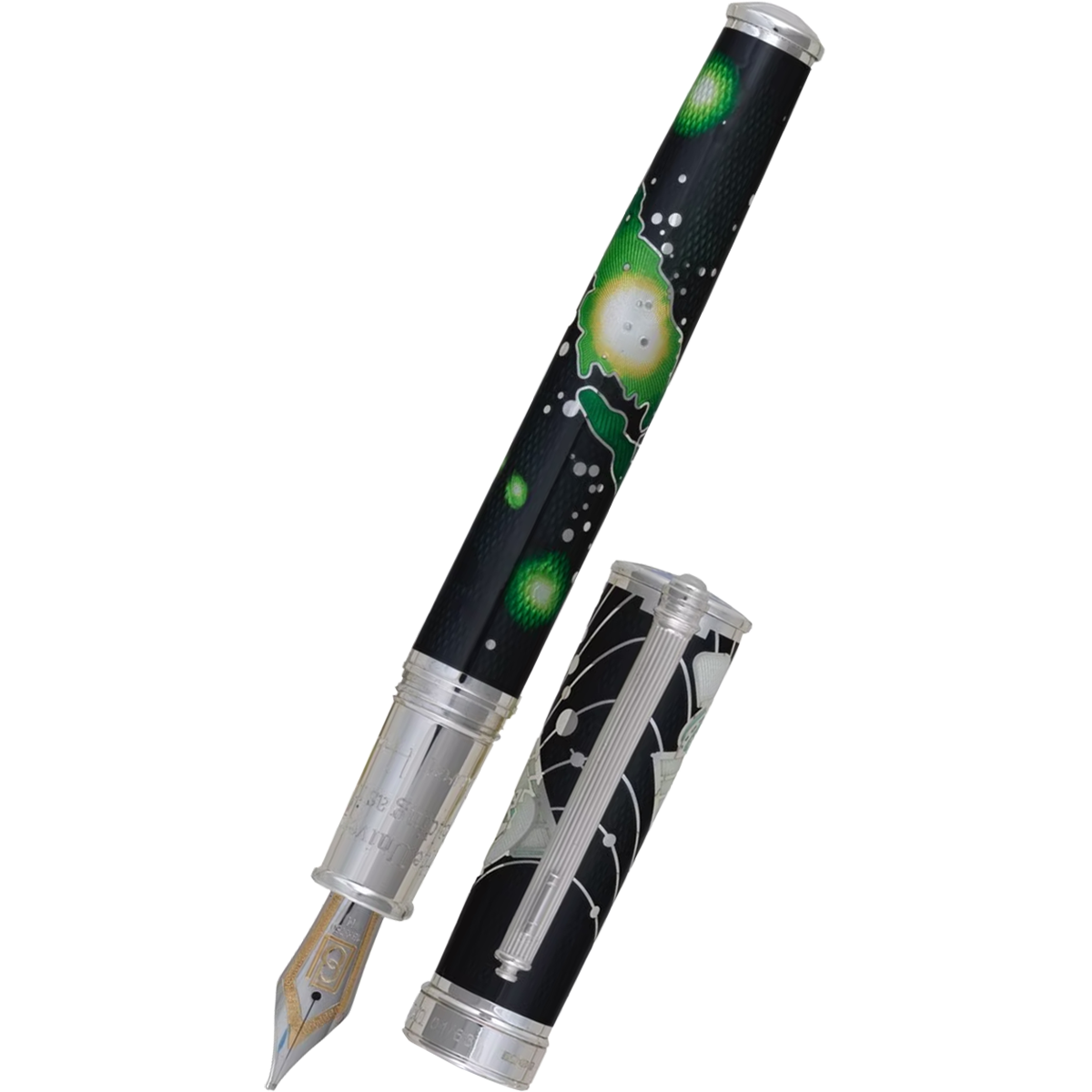 David Oscarson Edwin Hubble Fountain Pen - Martian Green-Pen Boutique Ltd