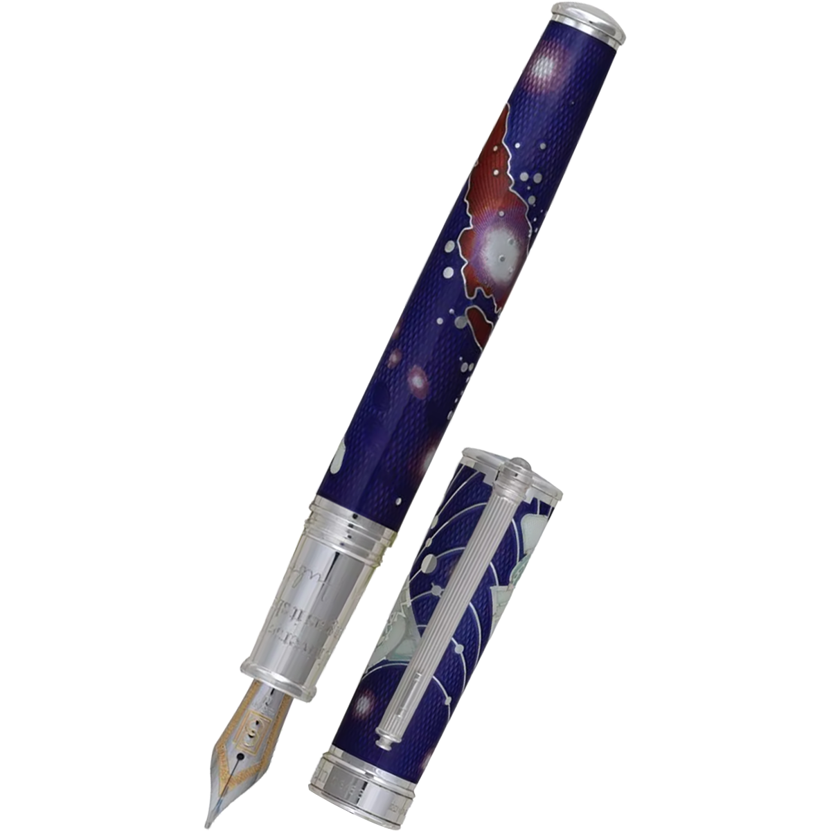 David Oscarson Edwin Hubble Fountain Pen - Ultraviolet-Pen Boutique Ltd
