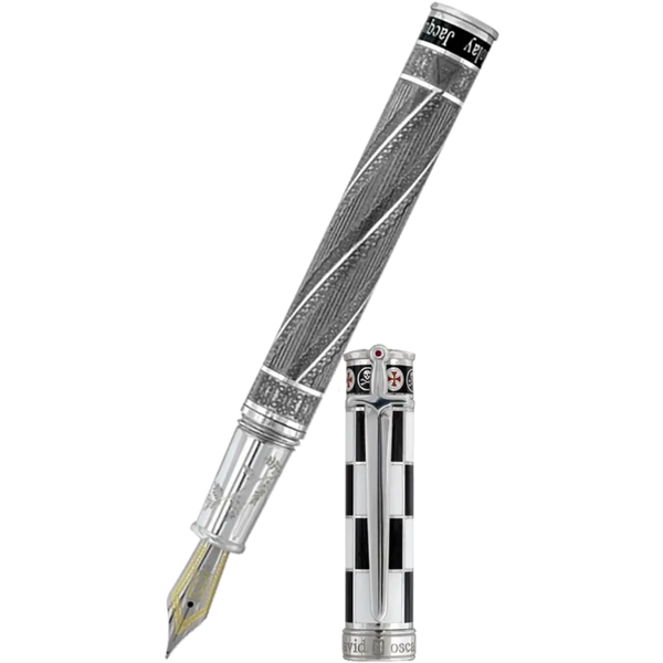 David Oscarson Jacques de Molay Fountain Pen-Pen Boutique Ltd
