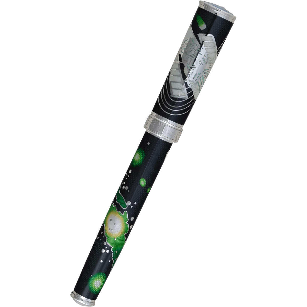 David Oscarson Edwin Hubble Fountain Pen - Martian Green - Pen Boutique Ltd
