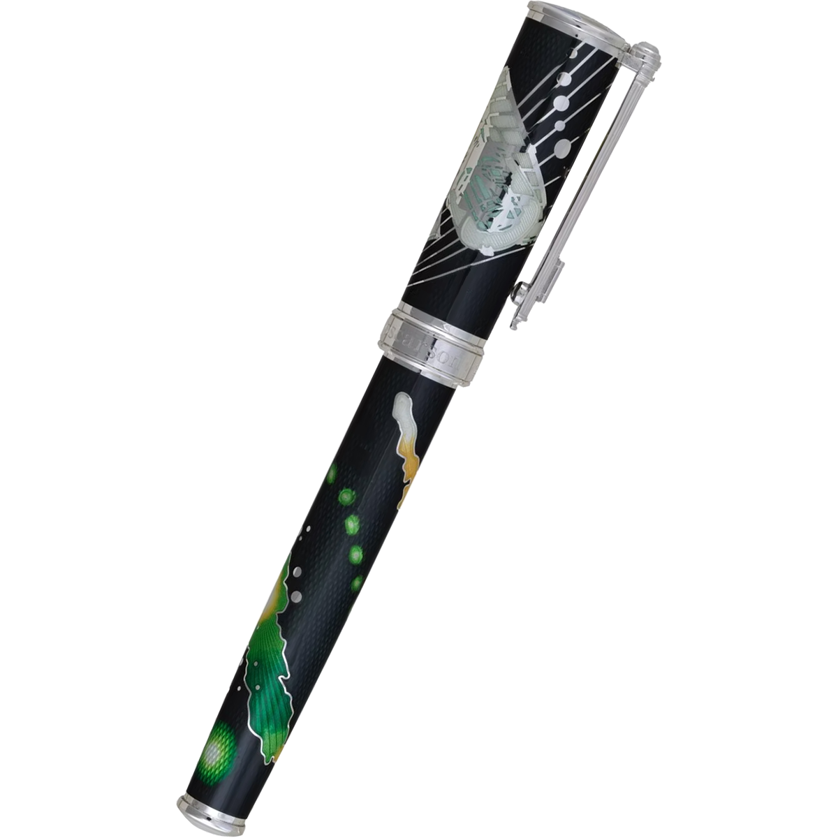 David Oscarson Edwin Hubble Fountain Pen - Martian Green-Pen Boutique Ltd