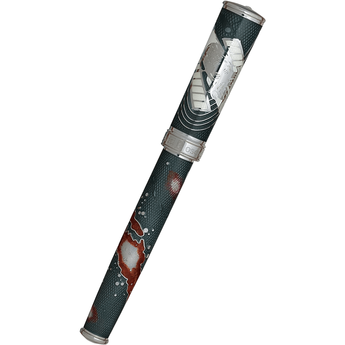 David Oscarson Edwin Hubble Fountain Pen - Moon Dust - Pen Boutique Ltd