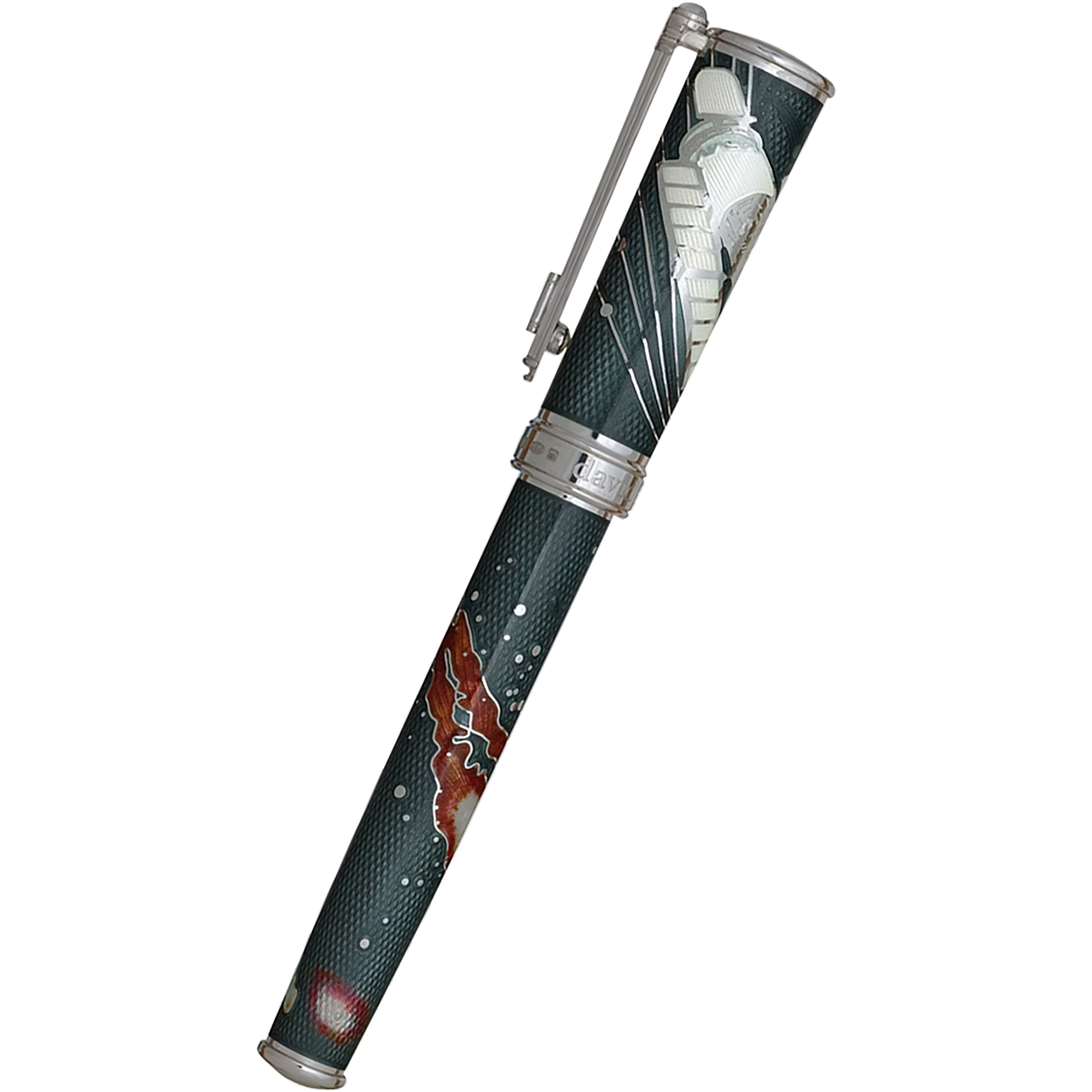 David Oscarson Edwin Hubble Fountain Pen - Moon Dust-Pen Boutique Ltd