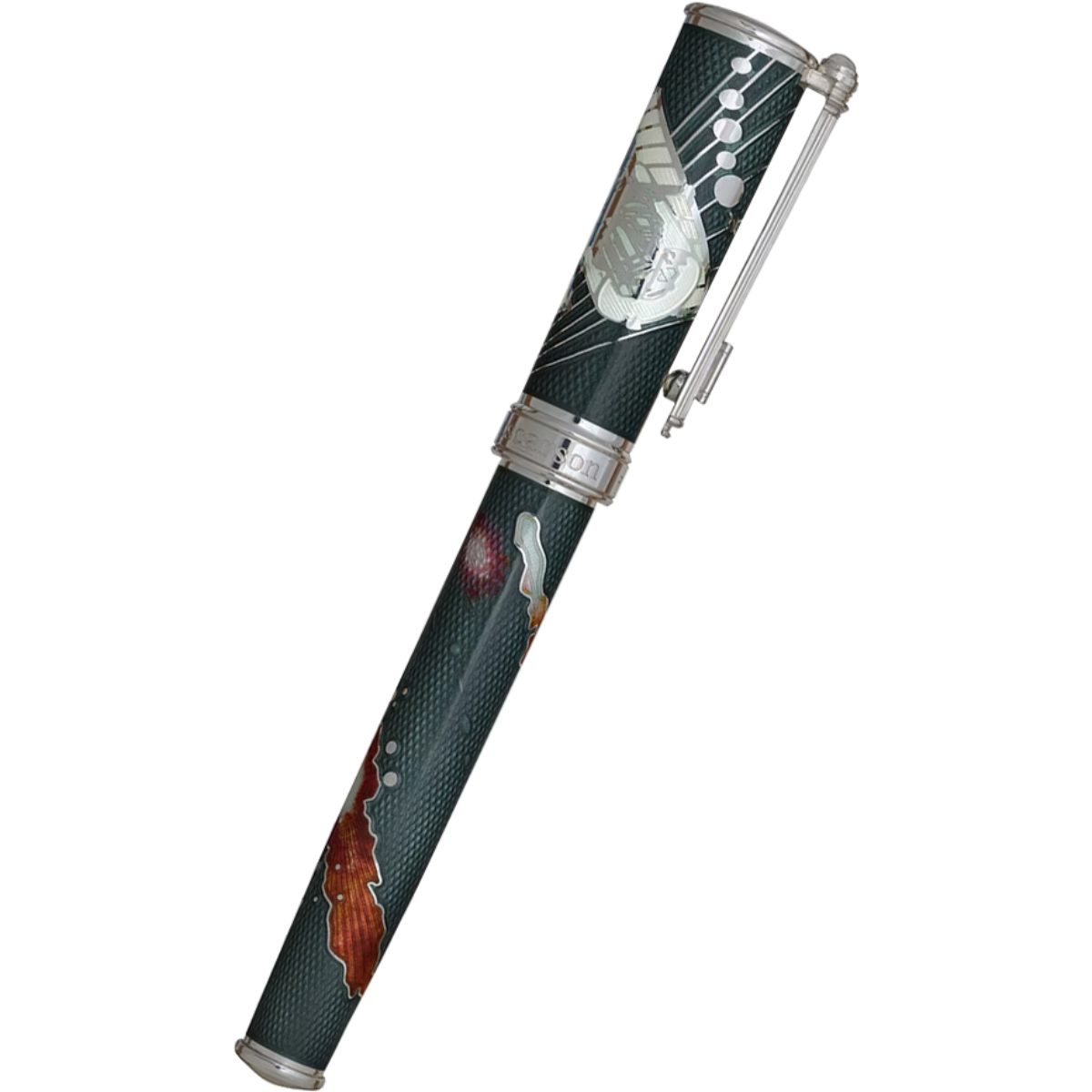 David Oscarson Edwin Hubble Fountain Pen - Moon Dust-Pen Boutique Ltd