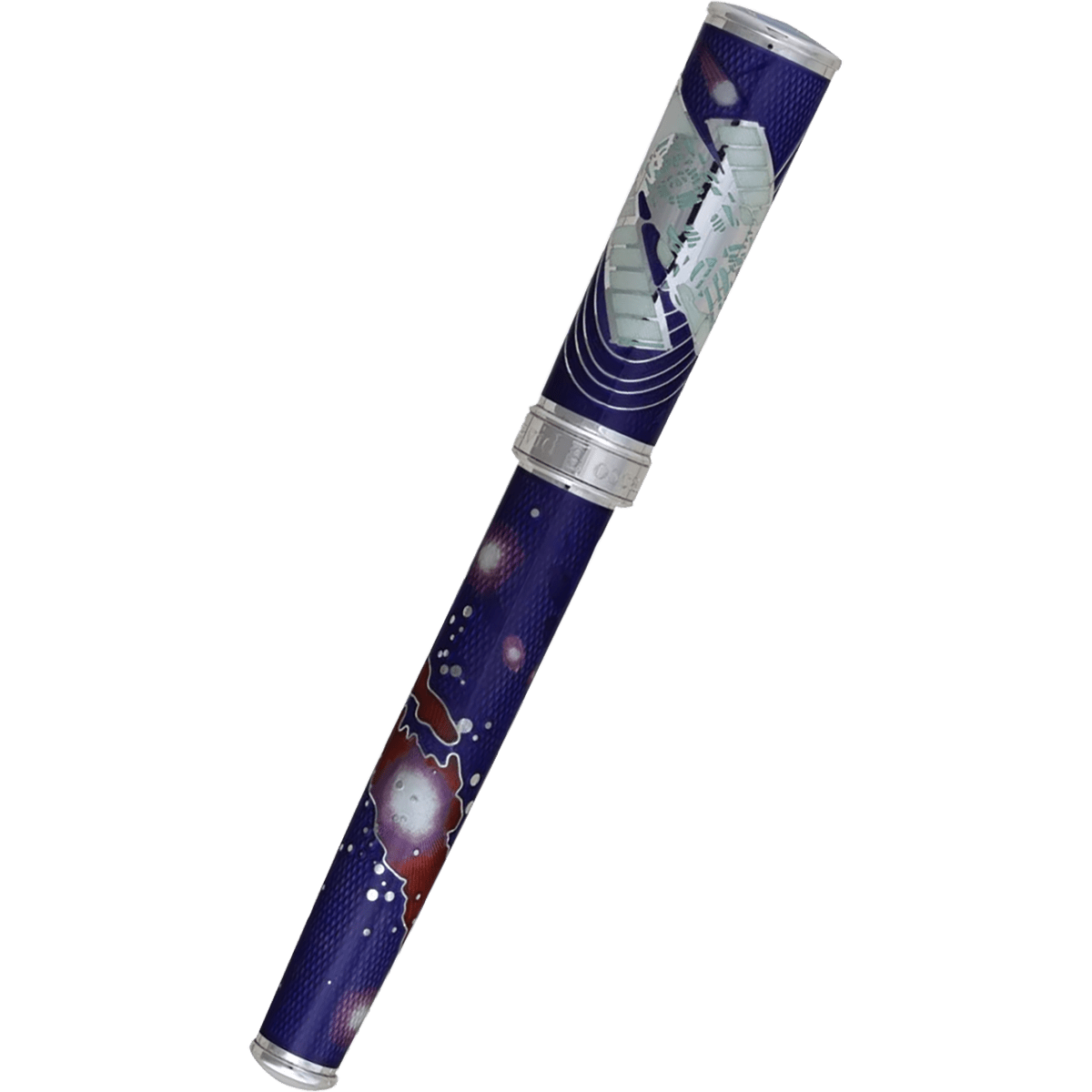 David Oscarson Edwin Hubble Fountain Pen - Ultraviolet - Pen Boutique Ltd
