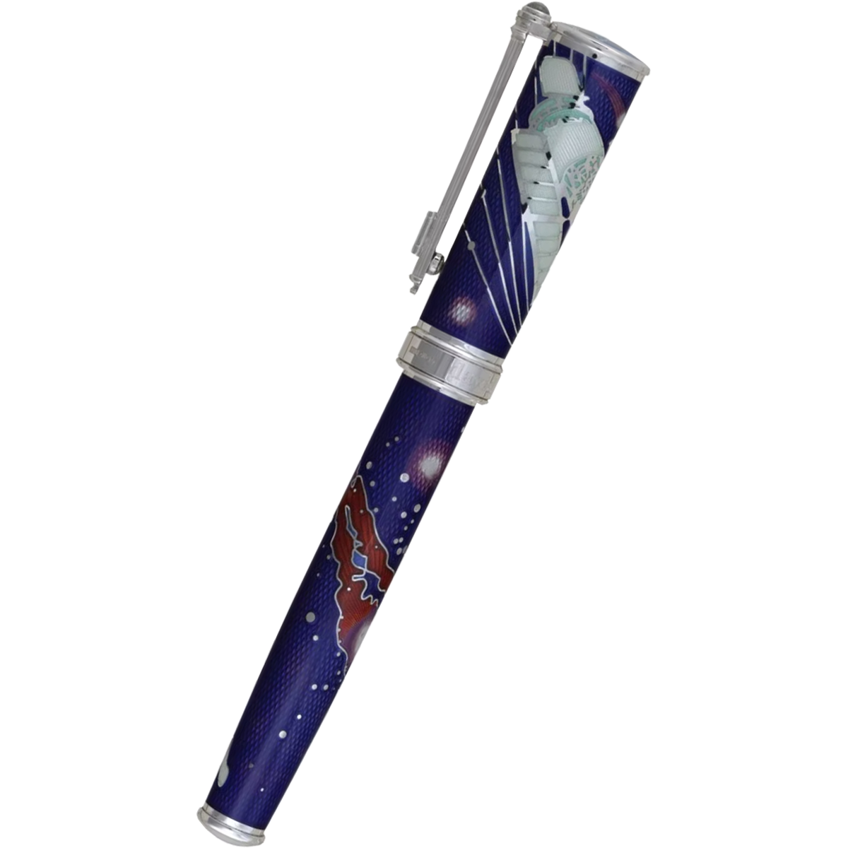 David Oscarson Edwin Hubble Fountain Pen - Ultraviolet-Pen Boutique Ltd