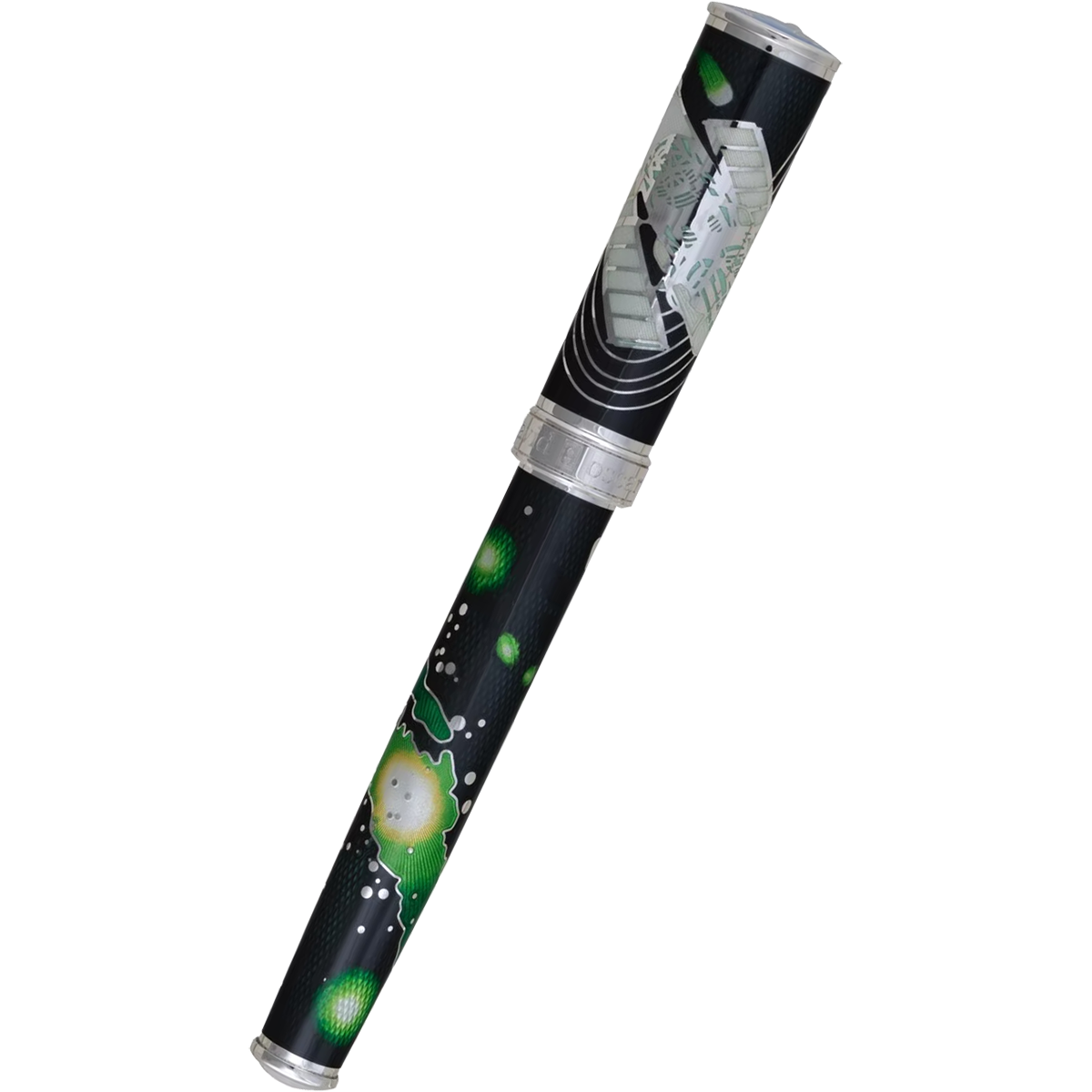 David Oscarson Edwin Hubble Rollerball Pen - Martian Green-Pen Boutique Ltd