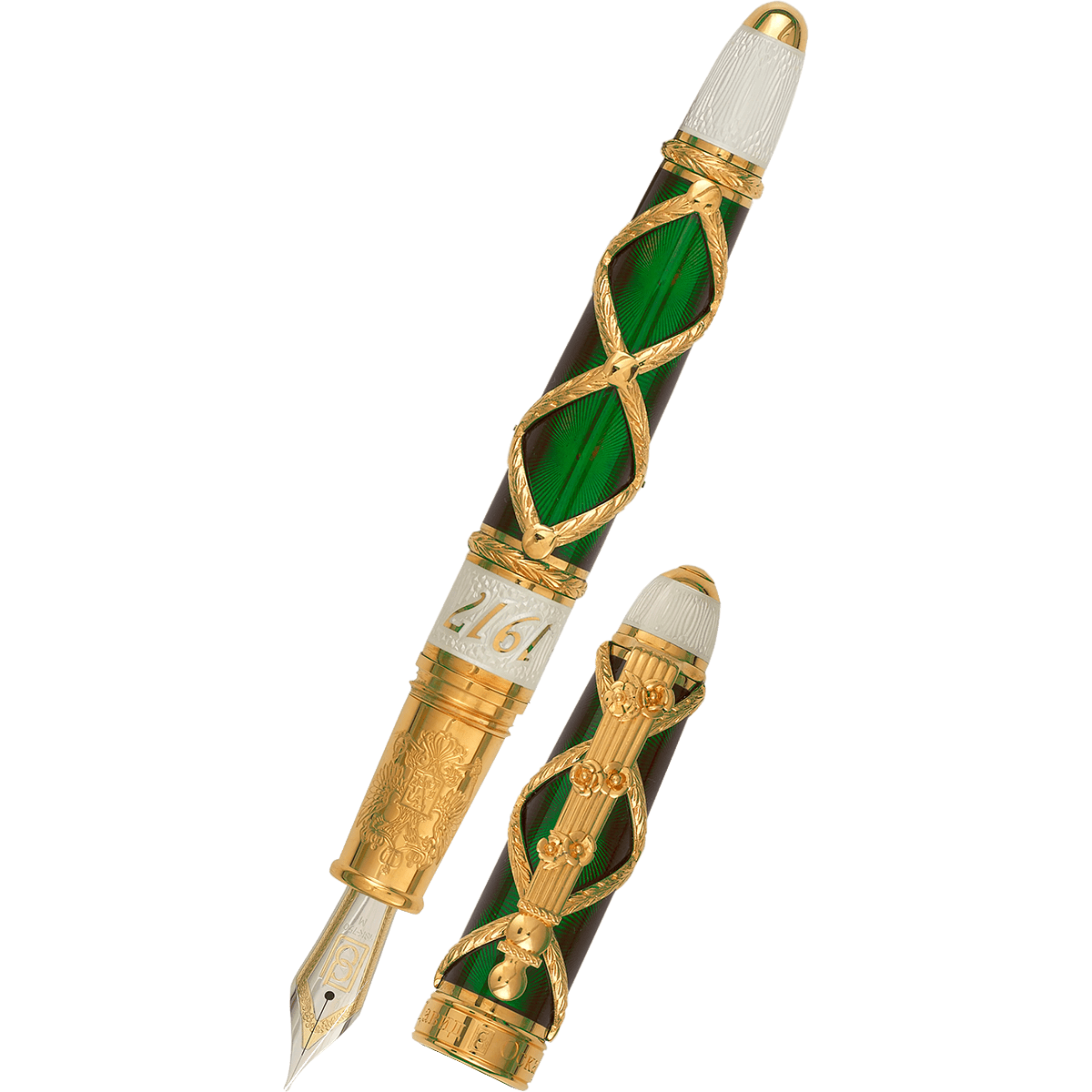 David Oscarson Russian Imperial Emerald Limited Edition Fountain Pen - Pen Boutique Ltd