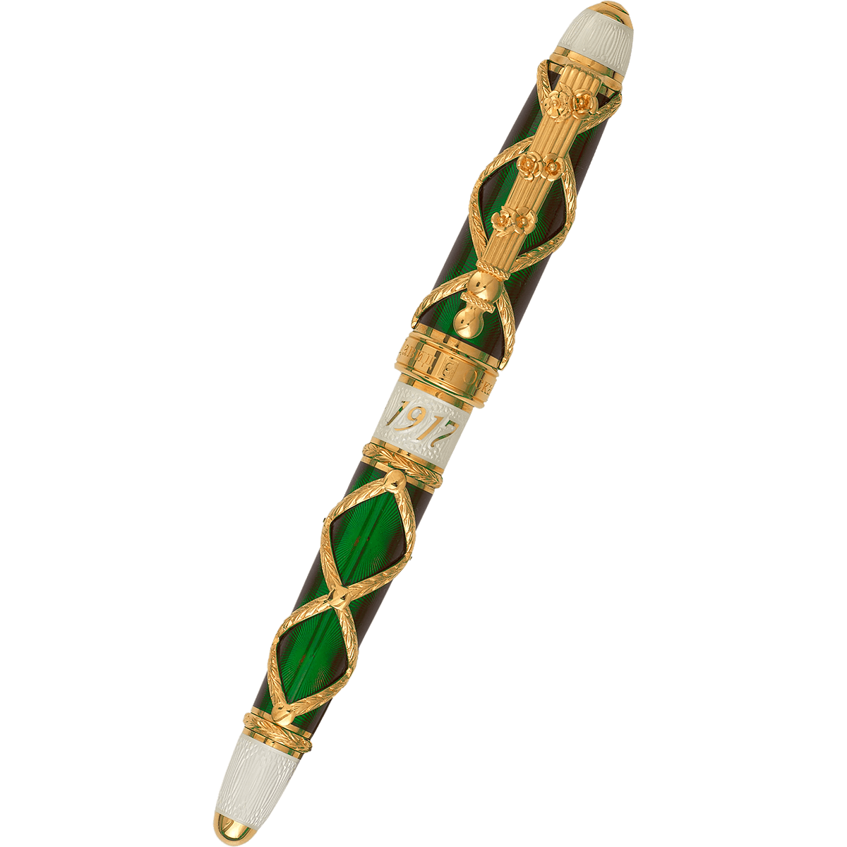 David Oscarson Russian Imperial Emerald Limited Edition Fountain Pen - Pen Boutique Ltd