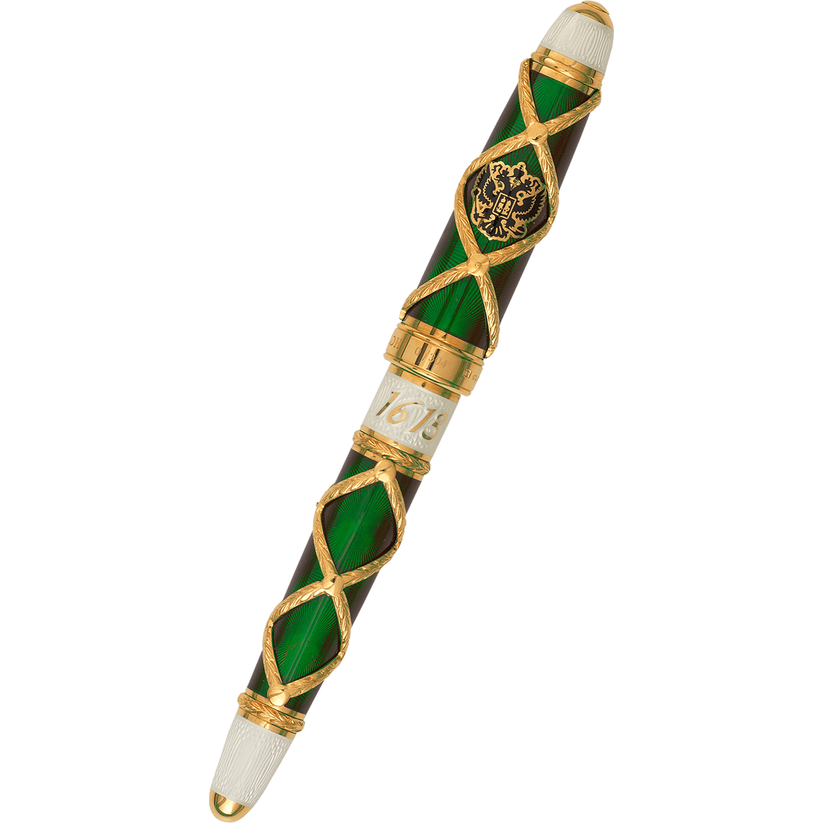 David Oscarson Russian Imperial Emerald Limited Edition Fountain Pen - Pen Boutique Ltd