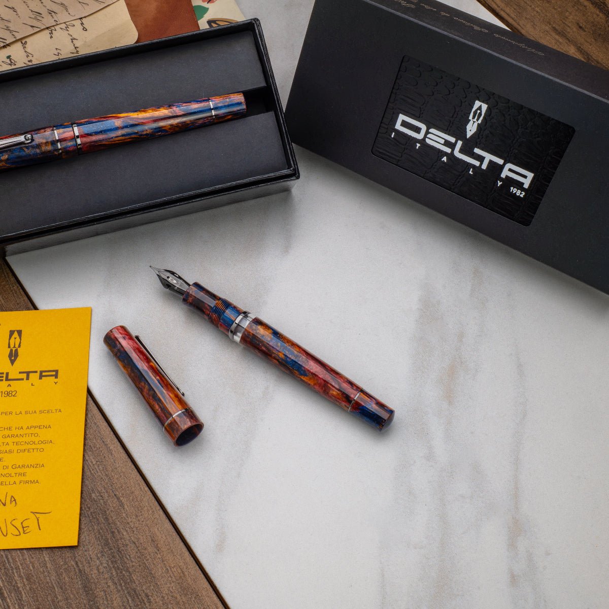 Delta Duna Fountain Pen - Limited Edition - Montana Sunset - Pen Boutique Ltd