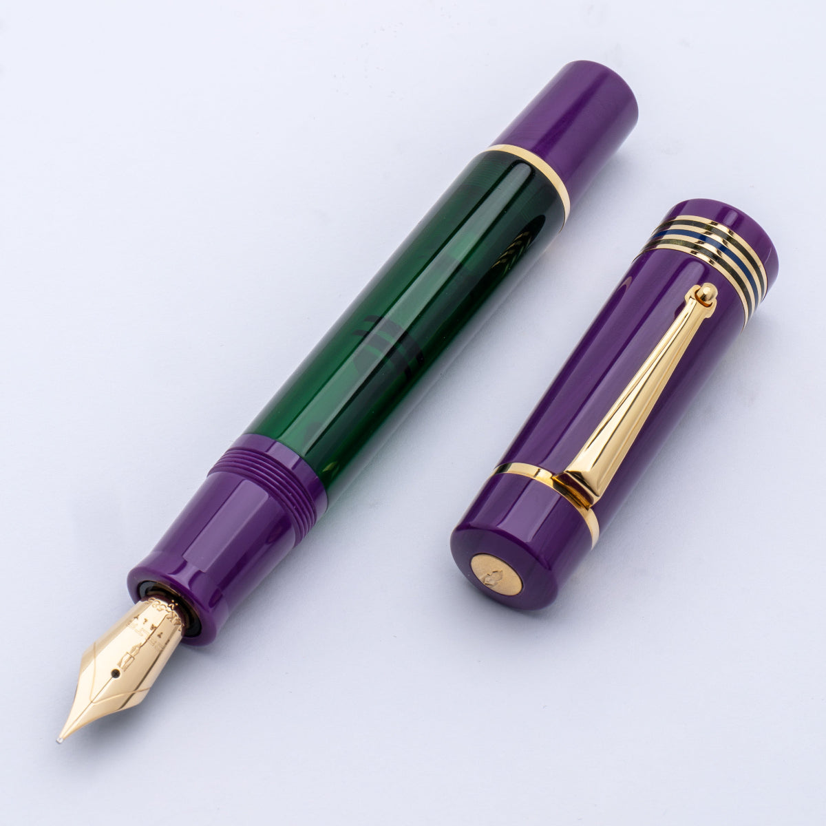 Delta Limited Edition Fountain Pen - Four Rings Sibilla - 14K Gold-Pen Boutique Ltd