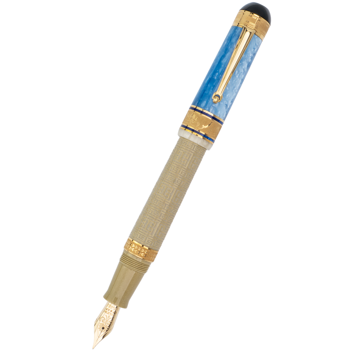 Delta Paestum Fountain Pen - 14K Nib (Limited Edition)-Pen Boutique Ltd