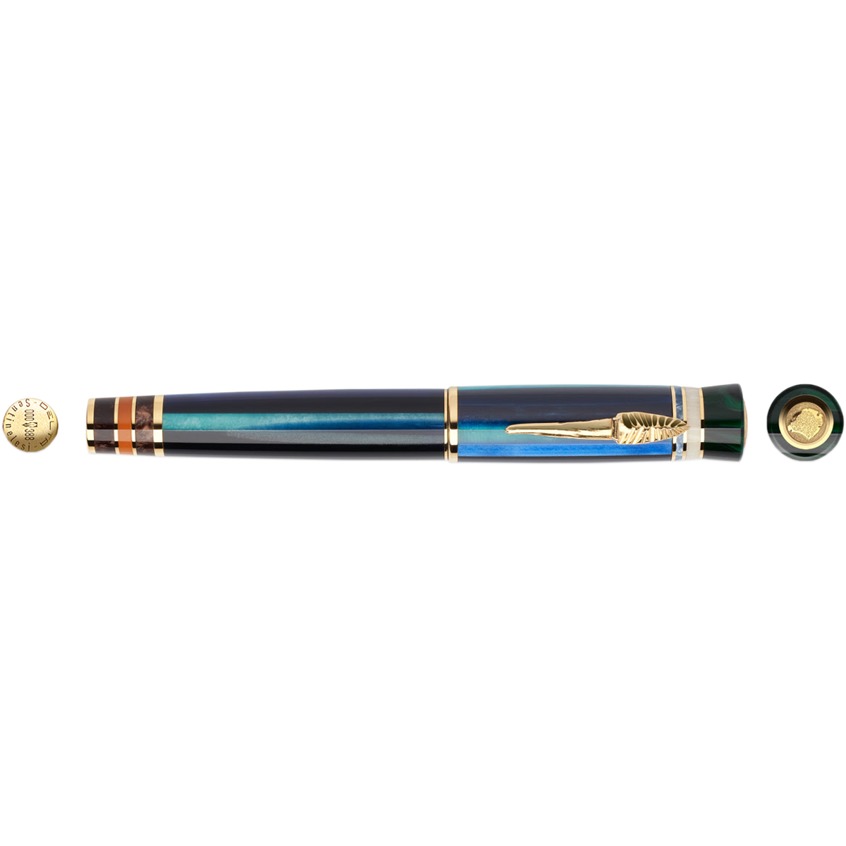 Delta Sentinelesi (North Sentinel) Fountain Pen - 14K Nib (Limited Edition)-Pen Boutique Ltd