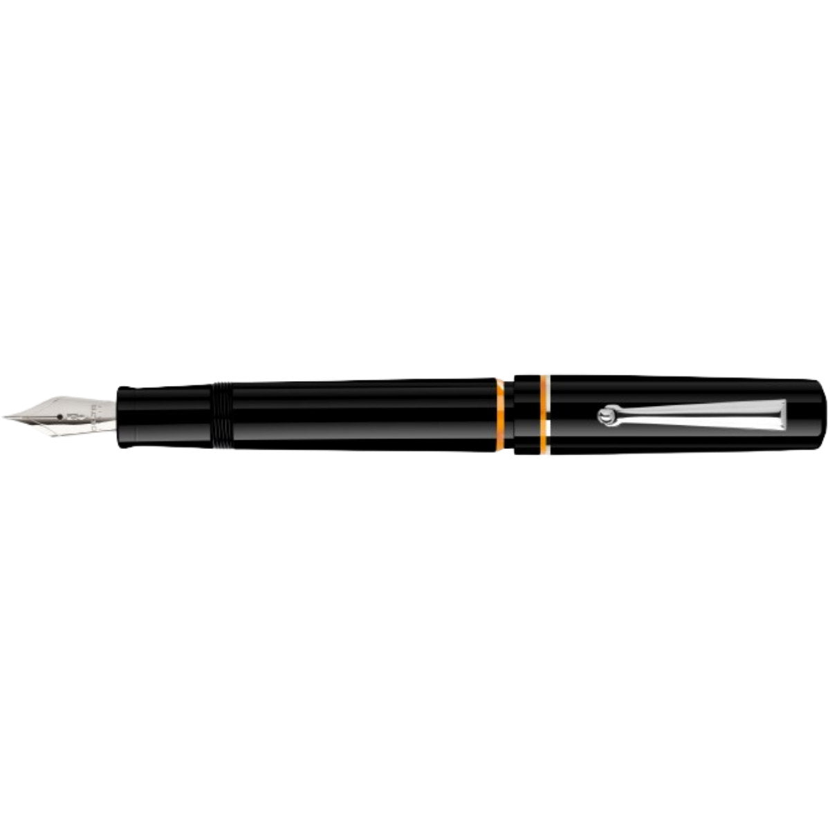 Delta Spaccanapoli Fountain Pen - D' Angio' (Black)-Pen Boutique Ltd