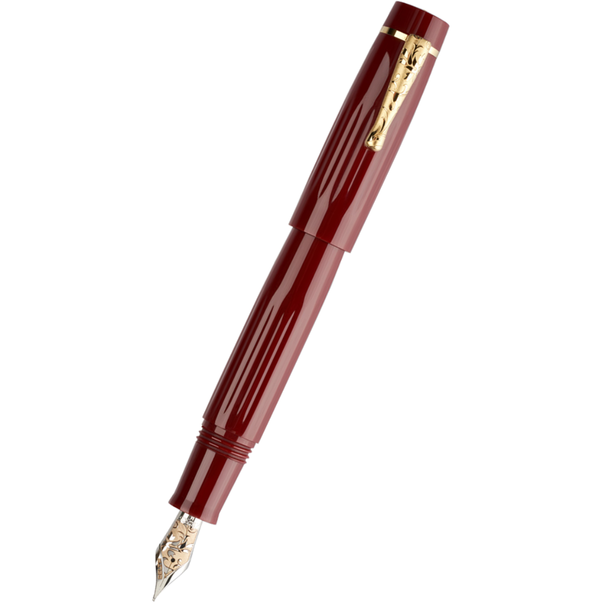 Delta Bio+16 Fountain Pen - Corallo - "KP" #6 14Kt Gold Nib-Pen Boutique Ltd