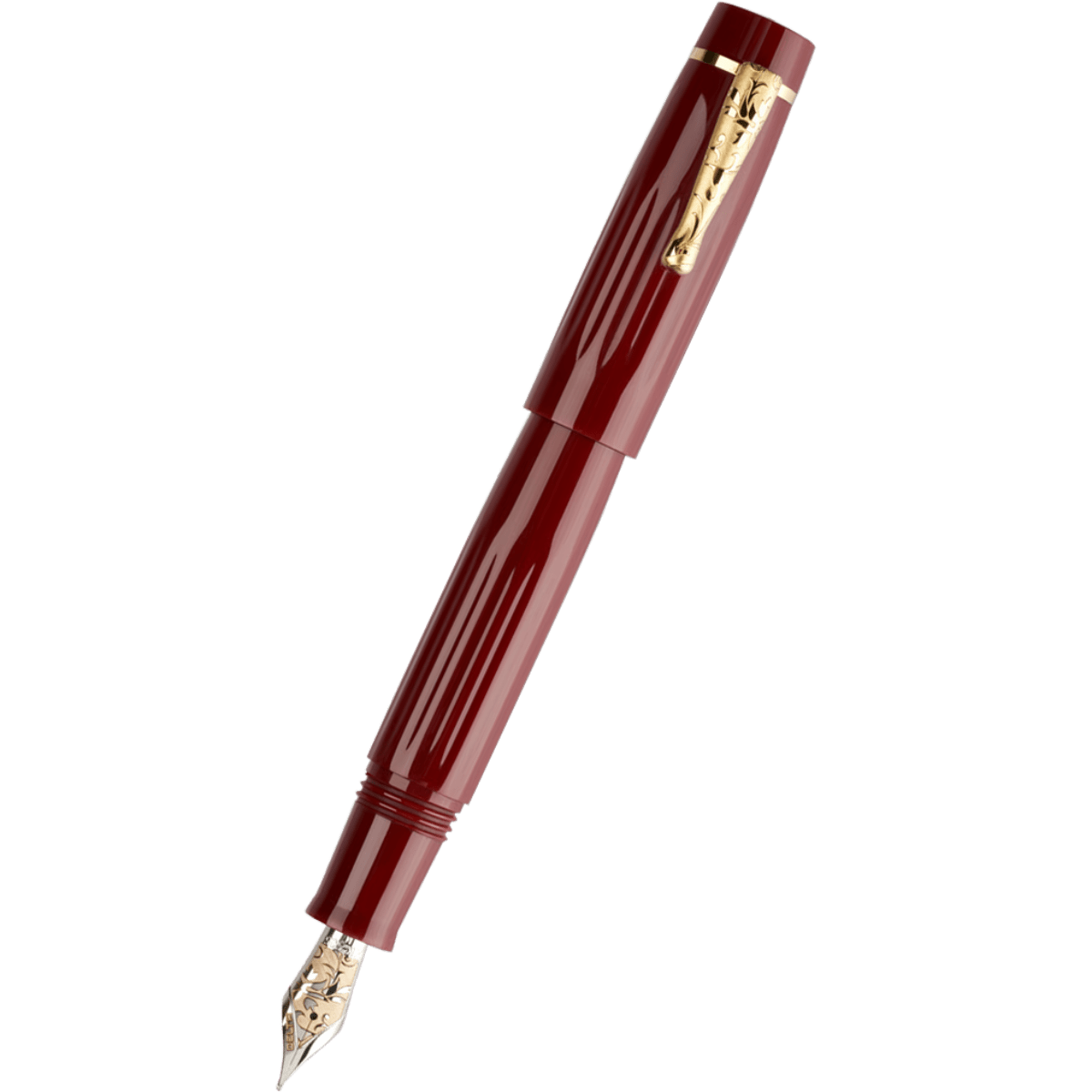 Delta Bio+16 Fountain Pen - Corallo - "KP" 6 14Kt Gold Nib - Pen Boutique Ltd