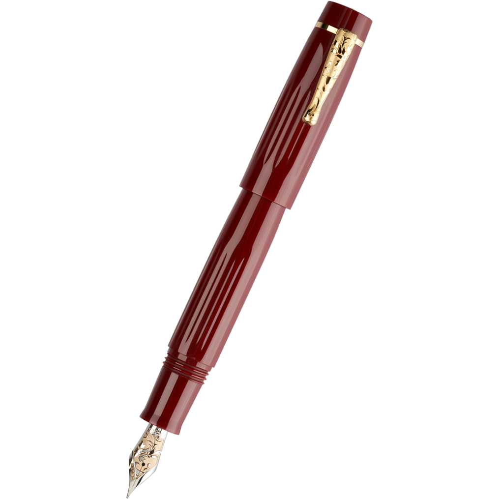 Delta Bio+16 Fountain Pen - Corallo - "KP" #8 14Kt Gold Nib-Pen Boutique Ltd