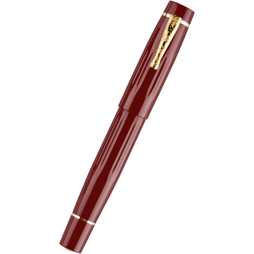Delta Bio+16 Fountain Pen - Corallo - "P" Silver Nib - Pen Boutique Ltd