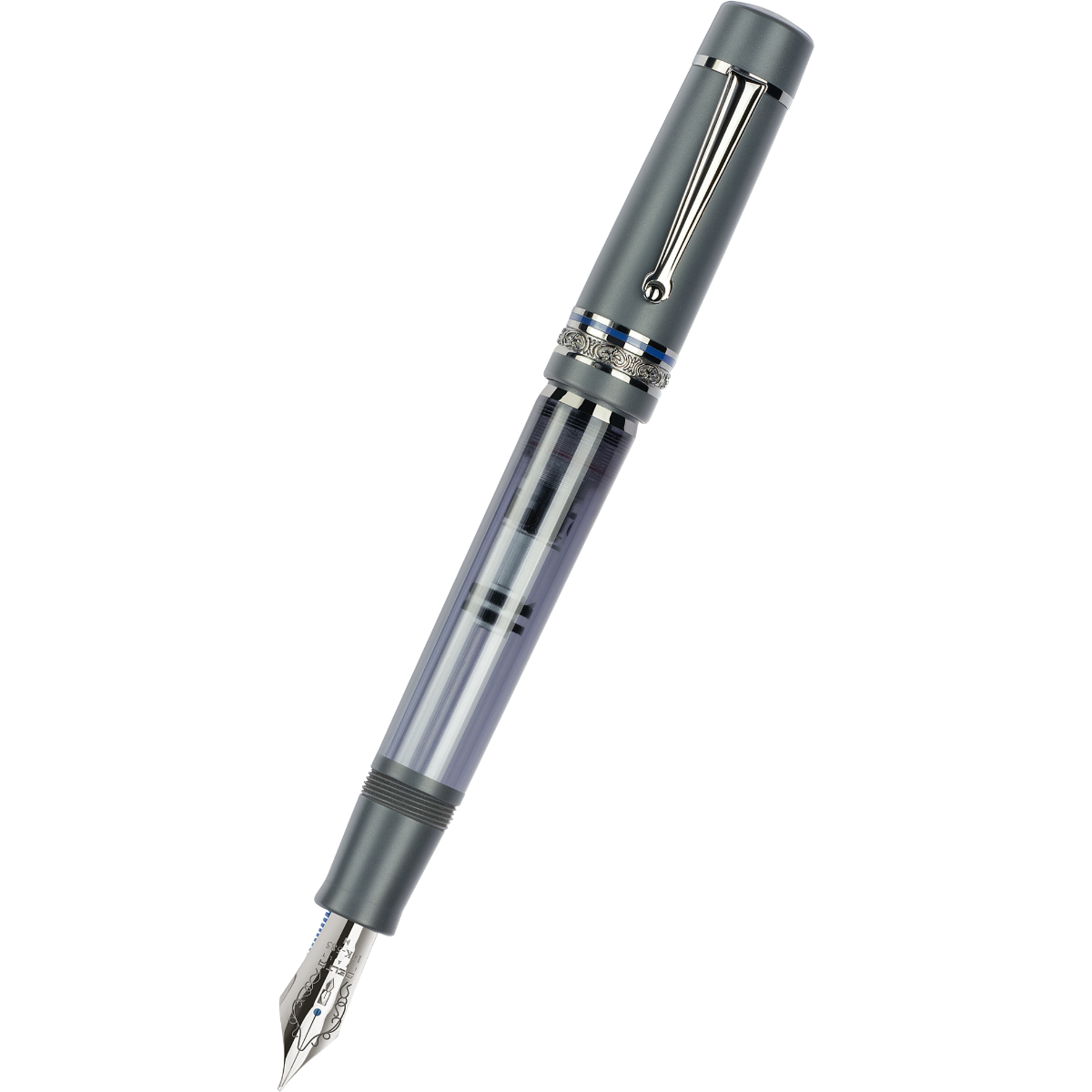 Delta Limited Edition Fountain Pen - Prestige Matte (Mid-Size-Plus)-Pen Boutique Ltd