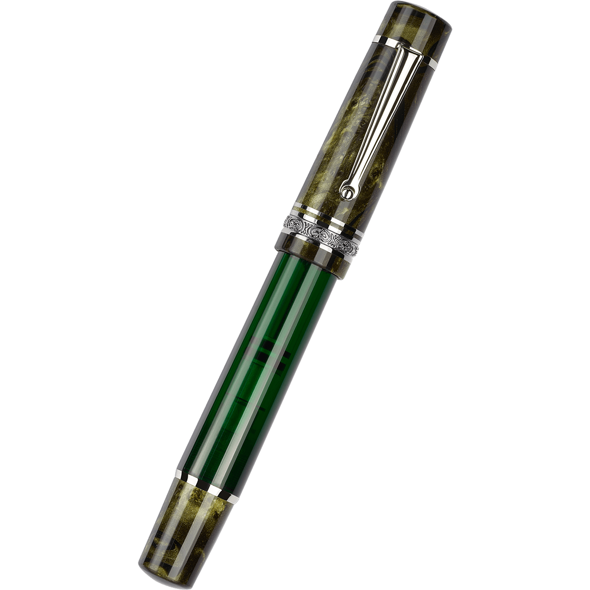 Delta Limited Edition Fountain Pen - Royal Green (Mid - Size - Plus) ( Limited ) - Pen Boutique Ltd