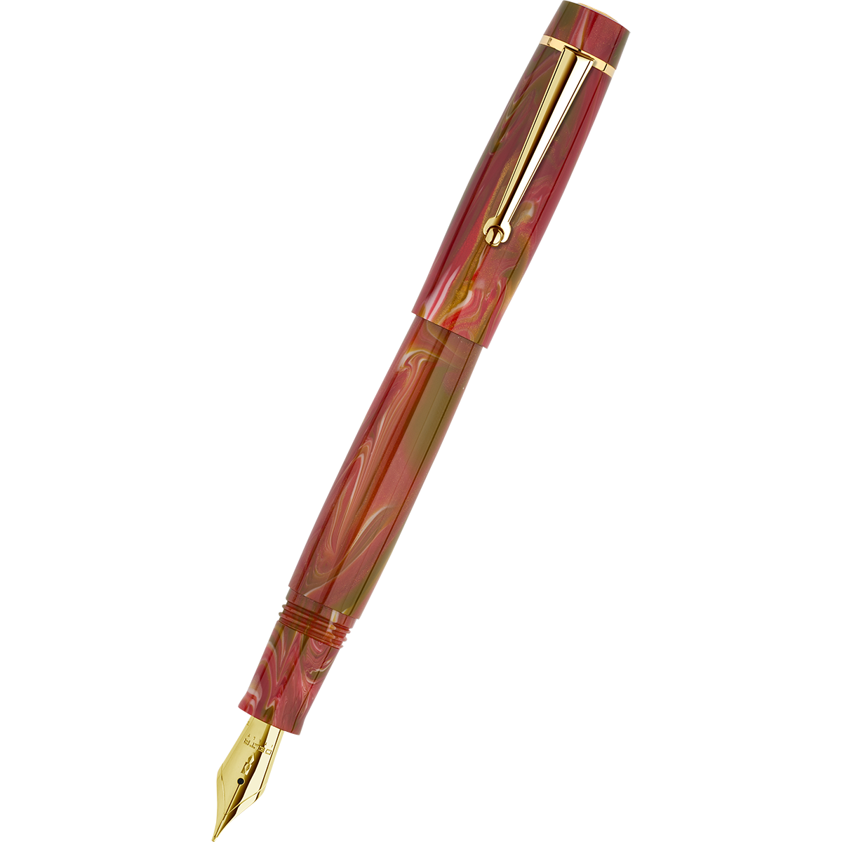 Delta Signs of the Time Fountain Pen - The Eternal Balance of Beauty Classical Art - Gold Trim (Numbered Edition)-Pen Boutique Ltd