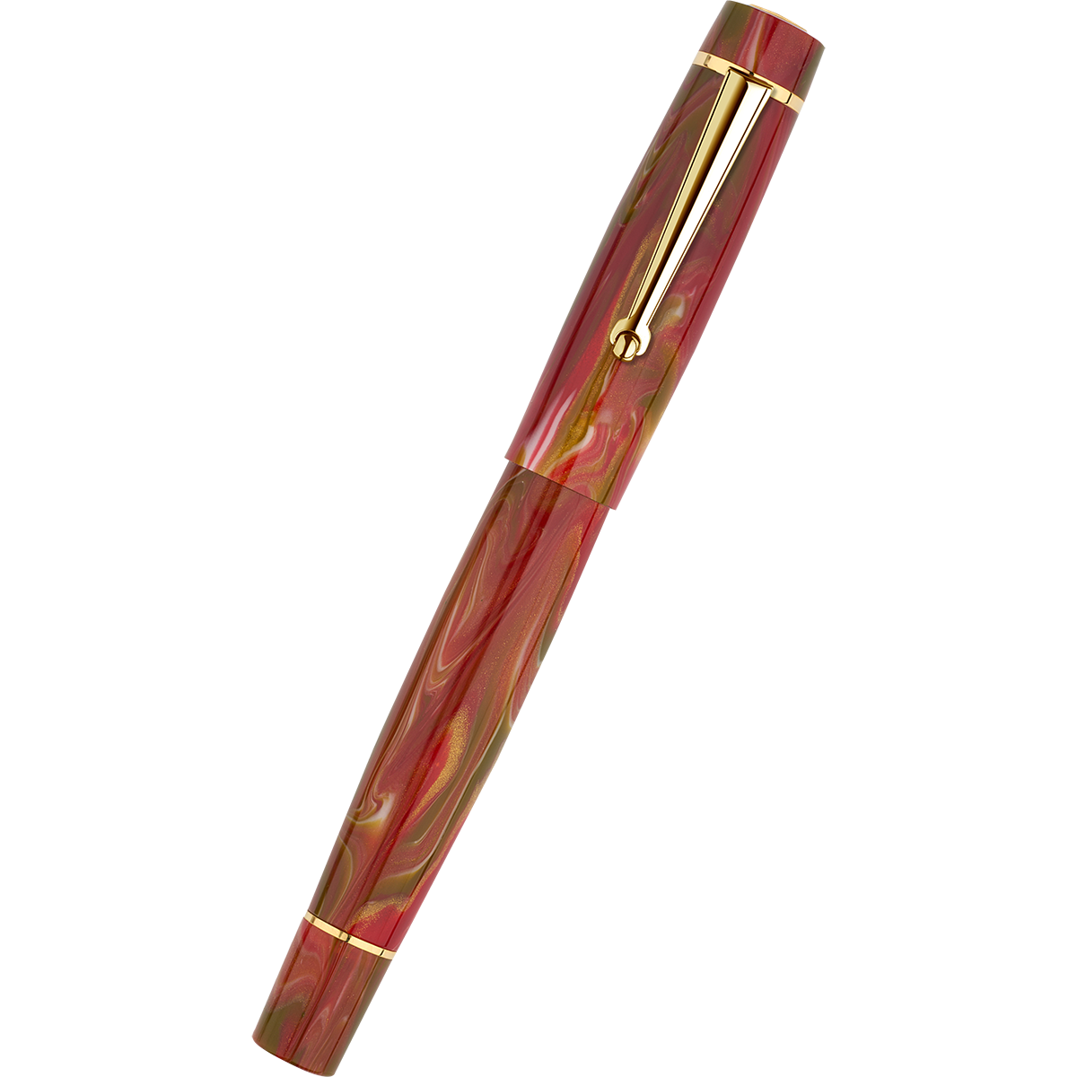 Delta Signs of the Time Fountain Pen - The Eternal Balance of Beauty Classical Art - Gold Trim (Numbered Edition)-Pen Boutique Ltd