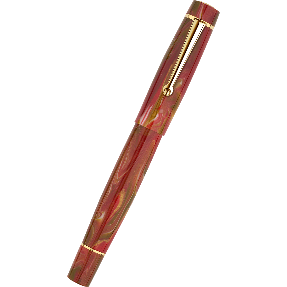 Delta Signs of the Time Fountain Pen - The Eternal Balance of Beauty Classical Art - Gold Trim (Numbered Edition) - Pen Boutique Ltd