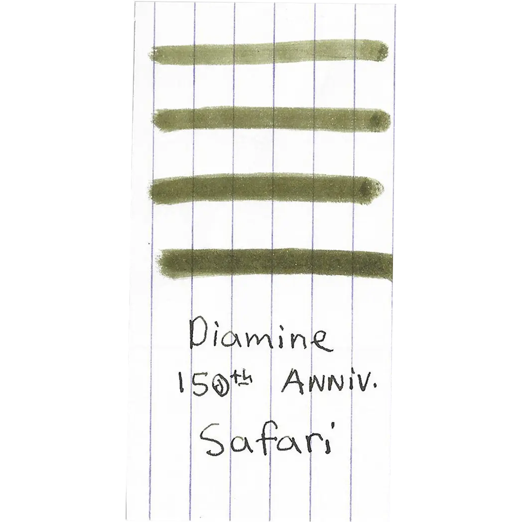 Diamine 150th Anniversary 40ml Safari Green-Pen Boutique Ltd
