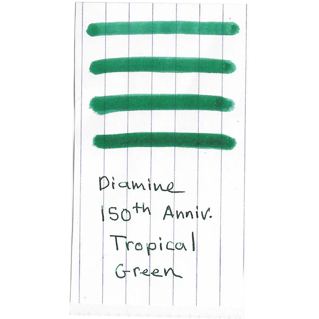 Diamine 150th Anniversary 40ml Tropical Green-Pen Boutique Ltd