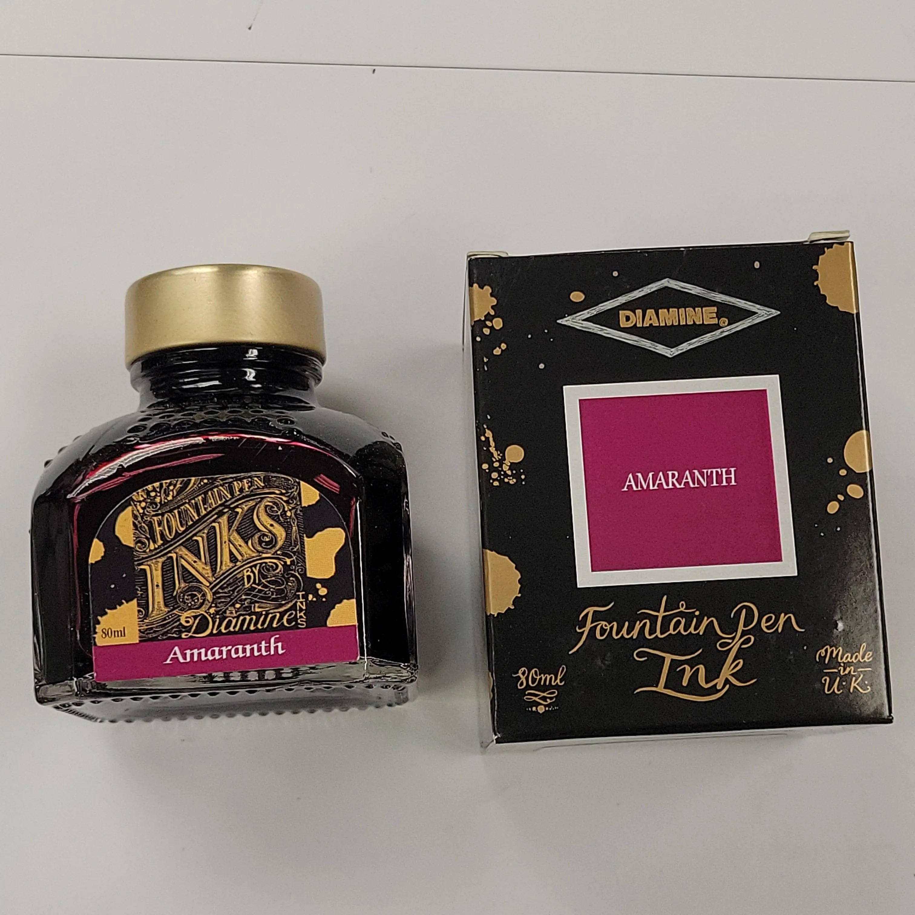 Diamine Amaranth Ink Bottle - 80 ml-Pen Boutique Ltd