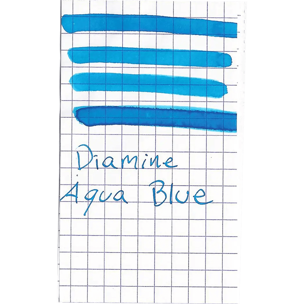 Diamine Ink Bottle - Aqua Blue - 80 ml - Pen Boutique Ltd