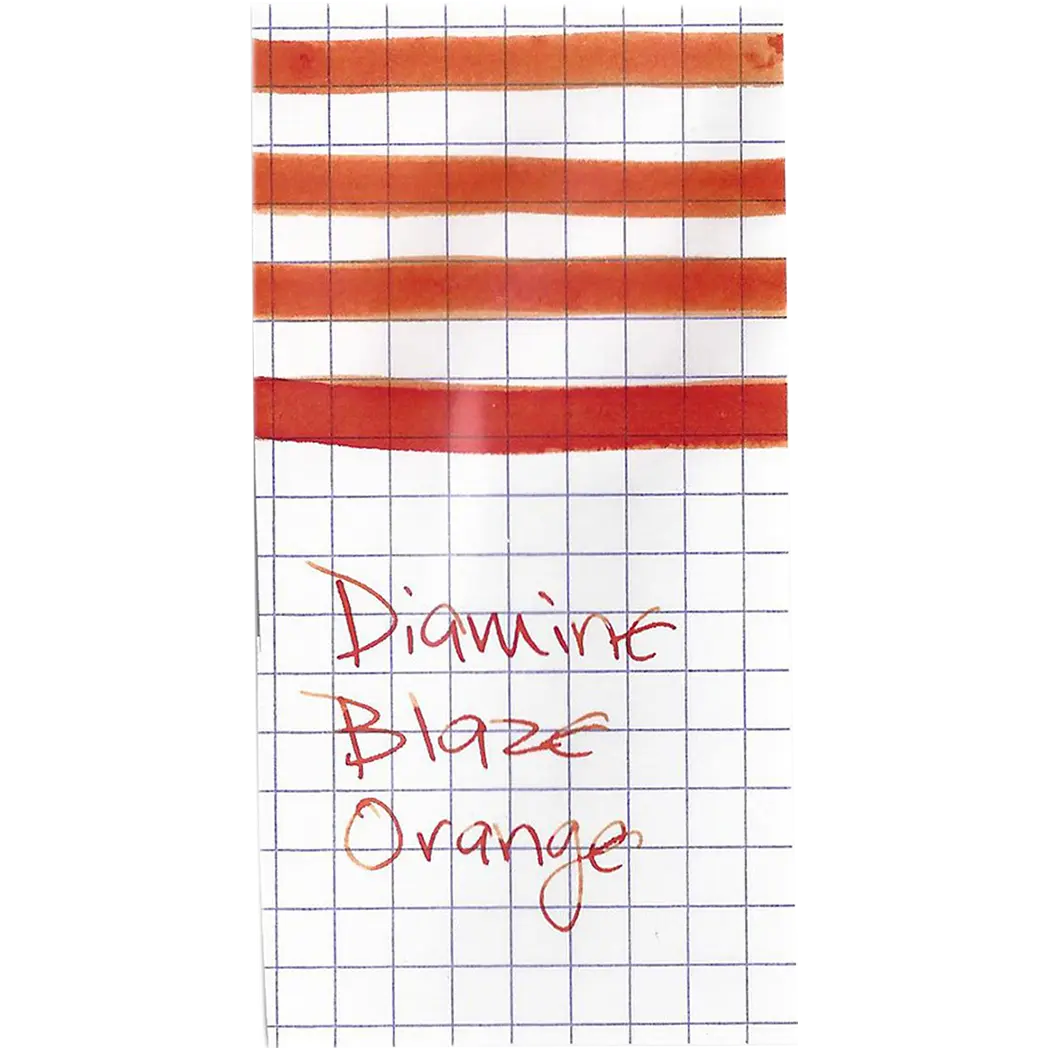 Diamine Blaze Orange Ink Bottle - 80 ml-Pen Boutique Ltd