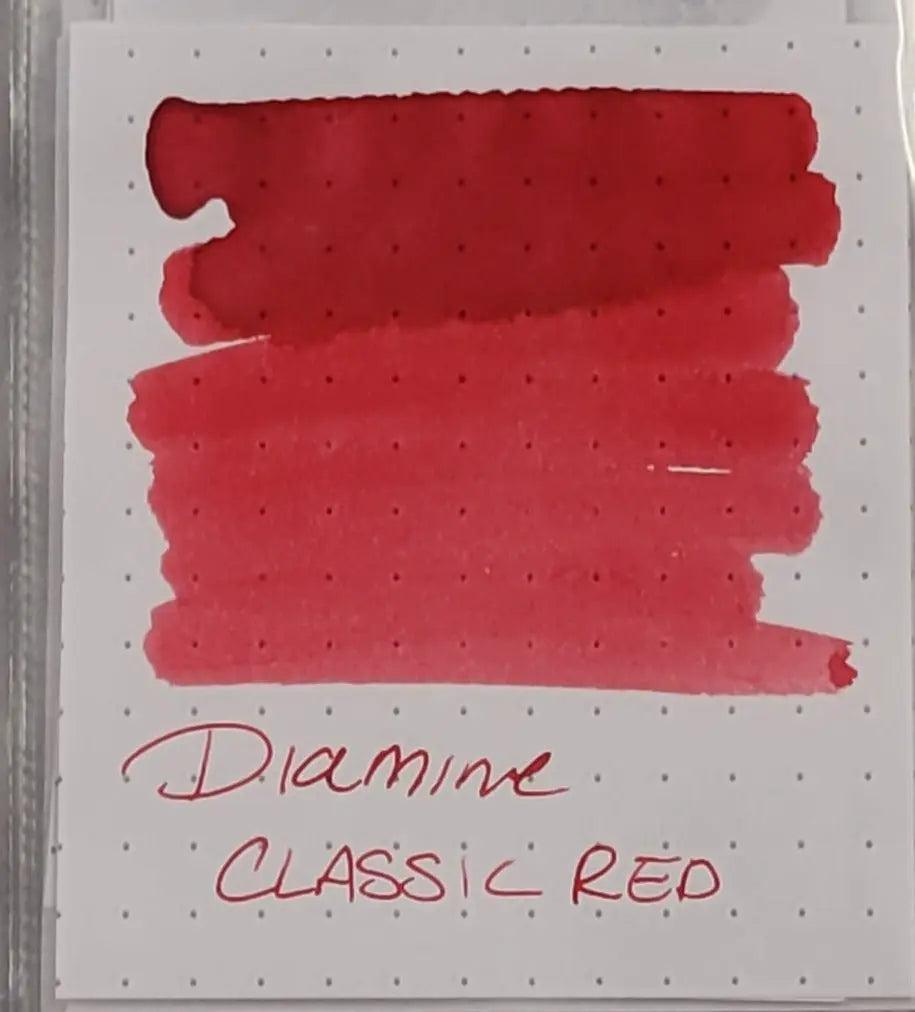 Diamine Ink Bottle - Classic Red - 80ml - Pen Boutique Ltd