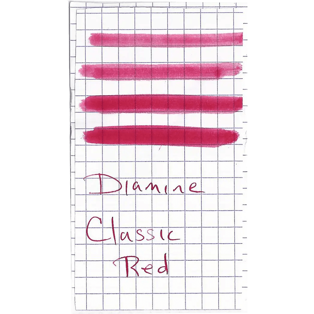 Diamine Ink Bottle - Classic Red - 80ml - Pen Boutique Ltd