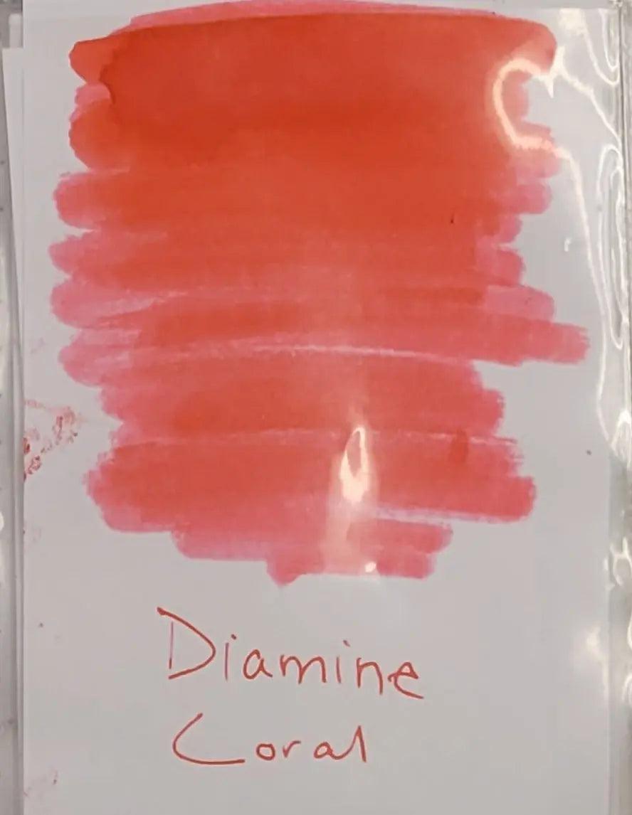 Diamine Coral Ink Bottle - 80 ml-Pen Boutique Ltd